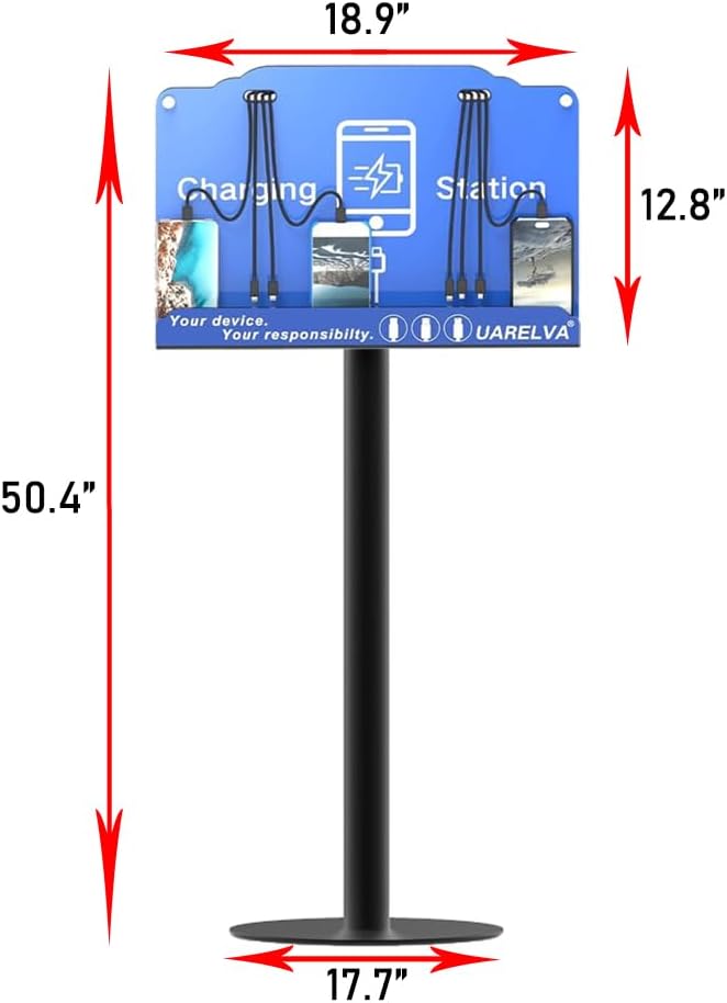 Floor Stand Cell Phone Charging Station - Image 2