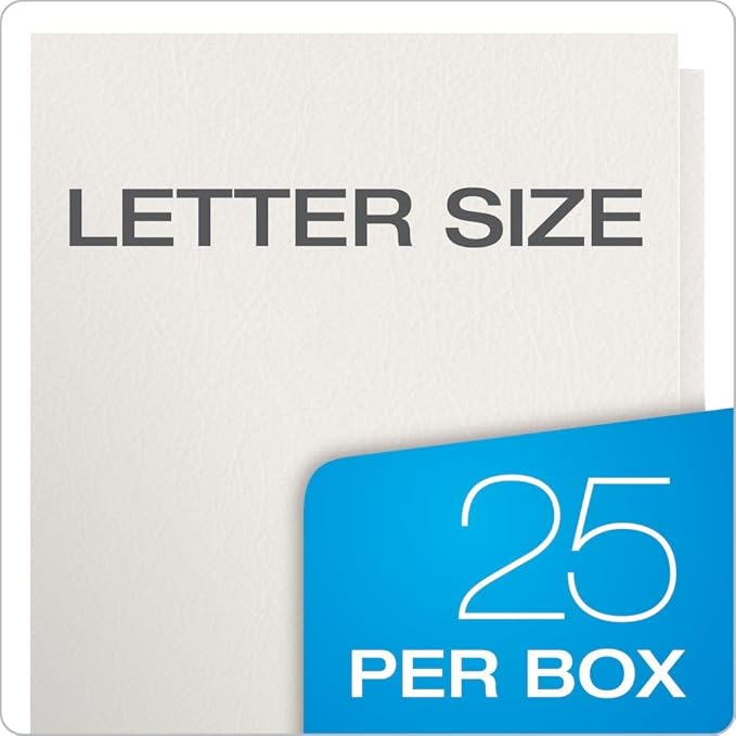 Oxford Twin-Pocket Folders, Textured Paper, Letter Size, Holds 100 Sheets - Image 6