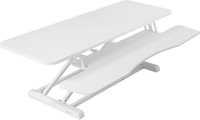 VIVO 42 inch Desk Converter, K Series, Height Adjustable Sit to Stand Riser by VIVO