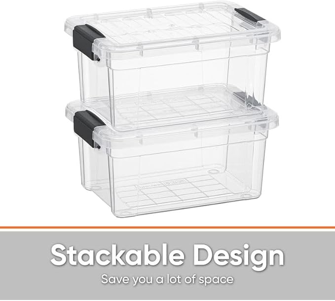 Superio Clear Storage Boxes - Image 4