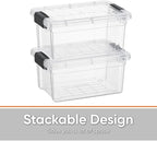 Superio Clear Storage Boxes - Image 4