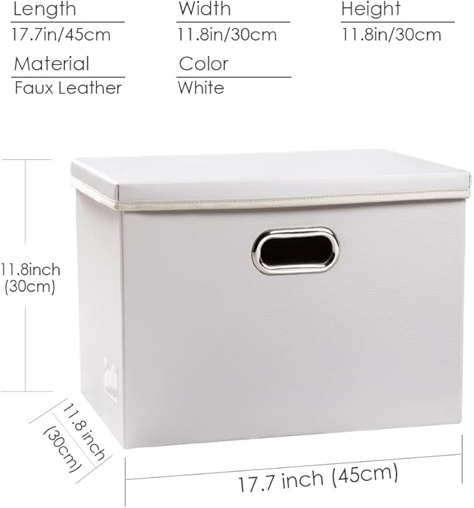 PRANDOM Large Stackable Storage Bins - Image 4