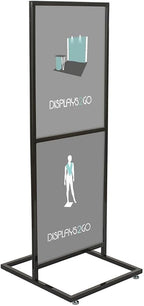 Displays2go Freestanding Poster Holder by Displays2go