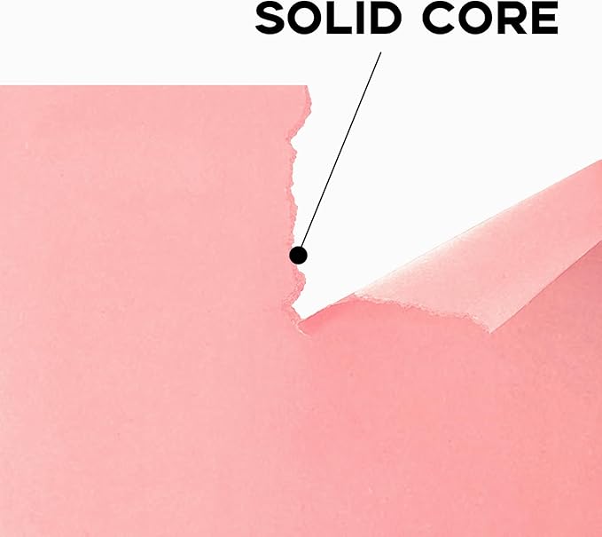 50 Pack Pink Cardstock 8.5 x 11 65lb Paper, Goefun Pink Card Stock Printer Paper - Image 3
