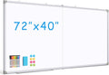 DOLLAR BOSS Large White Board 72 x 40 Inch Foldable Magnetic Whiteboard by DOLLARBOSS