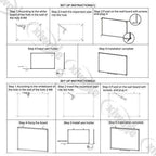 XIWODE 24x36 Inch Magnetic Dry Erase Whiteboard，Silver Aluminum Frame - Image 9