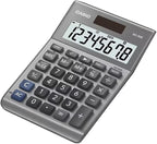 Casio MS-80B Standard Function Desktop Calculator Silver by Casio