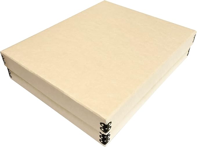 Lineco Museum Archival Storage Box, 11.75x14.75x3 in. Drop Front Design. by Lineco
