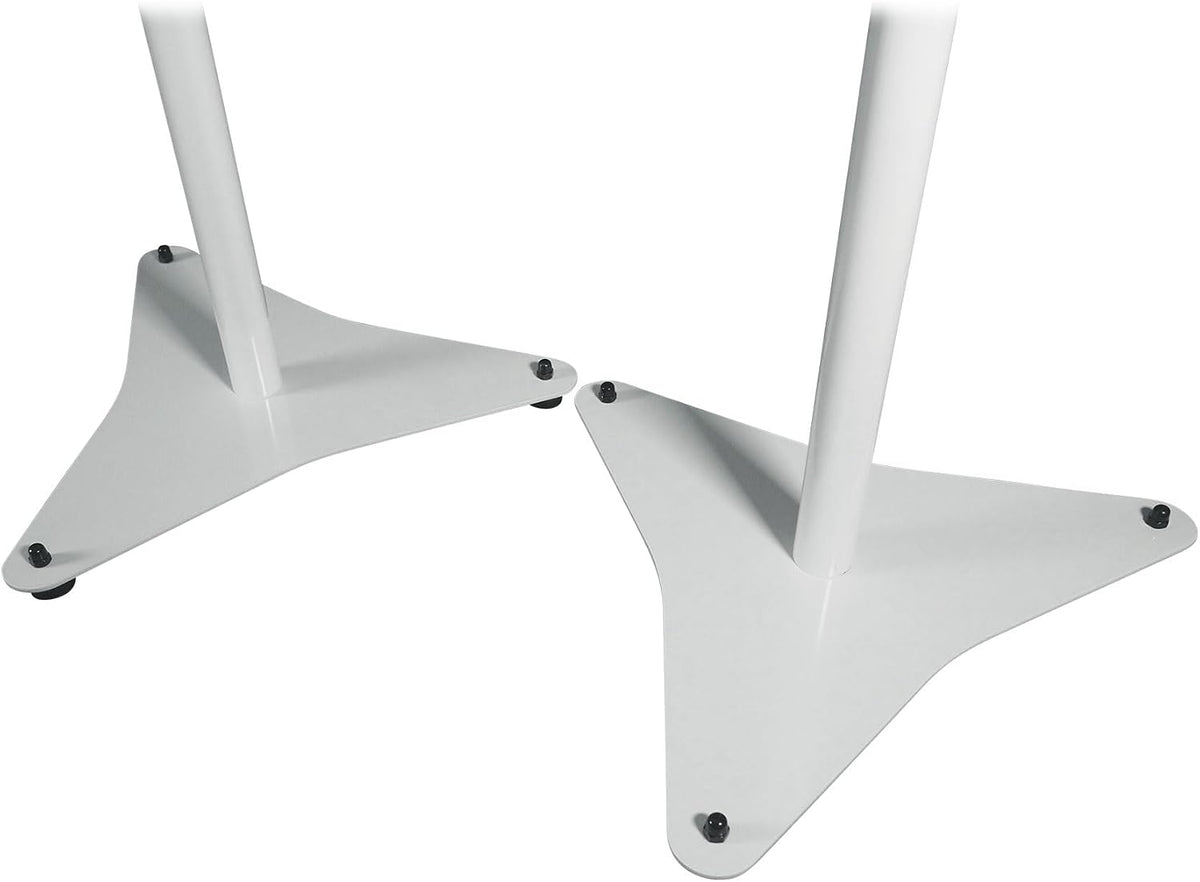 Rockville RVSM5 White Adjustable Studio Monitor Speaker Stands, Pair