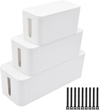 YaeCCC Cable Management Organizer Box Power Strips Hider Power Cords Hider by YaeCCC