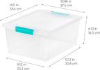 IRIS USA 12 Qt. Plastic Storage Bins Containers - Image 4