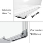 XIWODE Large 36x60 Inch Magnetic Dry Erase Whiteboard - Image 4