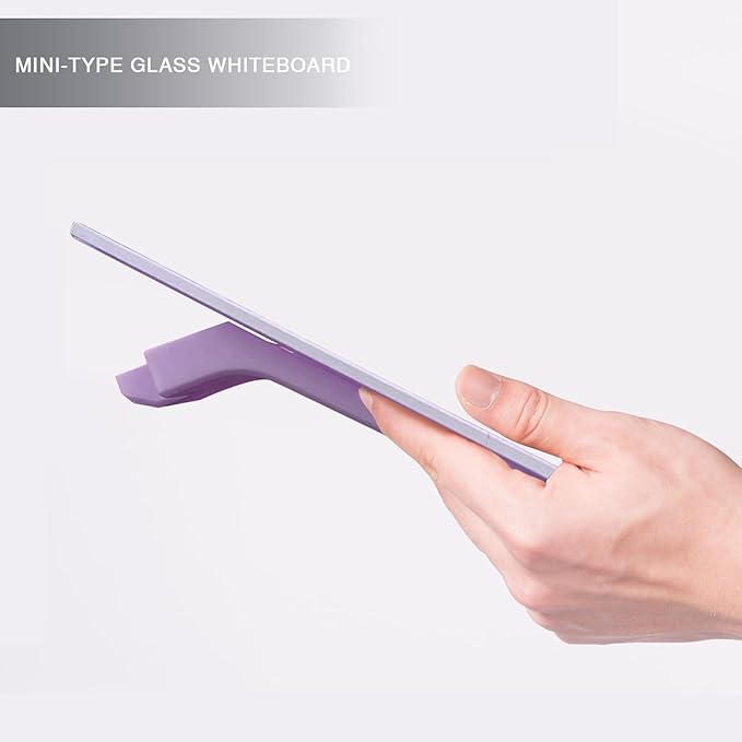 Small Glass Desk Whiteboard Dry-Erase Board - Image 6
