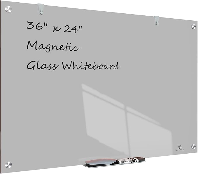 TSJ OFFICE Glass Dry-Erase Board by TSJOFFICE
