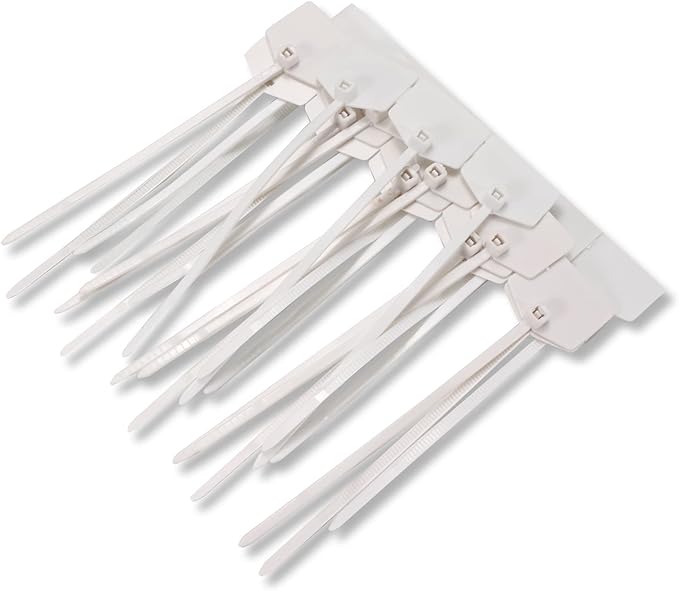 Waterproof Shipping Tags, Self Locking Nylon Writable Marker Ties Luggage - Image 4
