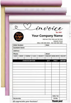Custom Carbonless Sales Invoice Form Books by Unknown