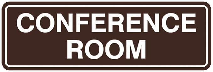 Standard Conference Room Sign by All+Quality