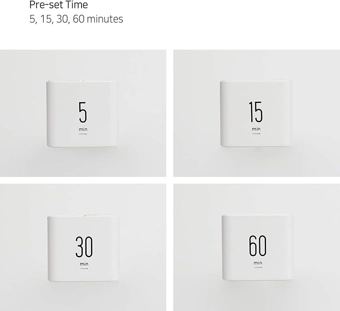 mooas Multi Clock Time Cube Timer, Alarm & Backlight Desk Productivity - Image 2