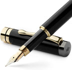Wordsworth & Black Fountain Pen Set, Luxury Bamboo Wood by WordsworthBlack