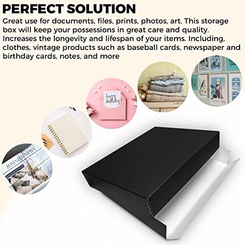 golden state art, drop front archival storage box, package contents