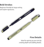 COLOUR BLOCK 10PC Calligraphy Set - Image 4
