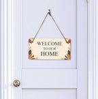 Signs ByLITA Autumn Leaves Personalized Hanging Wall or Door Sign | Custom - Image 6