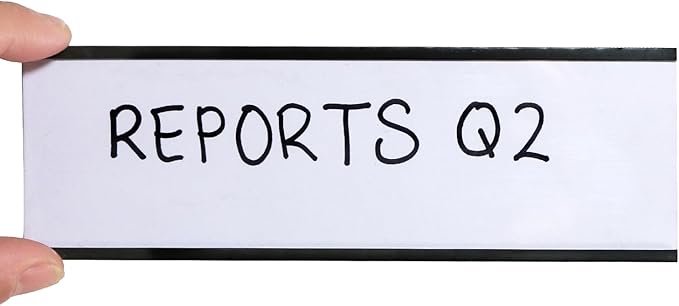 SmartSign Magnetic 'C' Channel Label Holders | 2" x 6" - Image 2