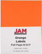 JAM PAPER Full Sheet Shipping Labels - Image 5