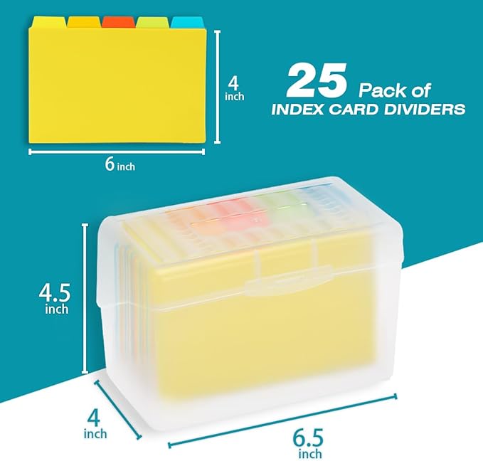H4D Index Card Holder 4x6 Inches - Image 3