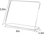 20 Pack Acrylic Mini Chalkboard Signs - Image 2