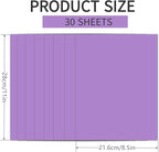 30 Sheets Purple Cardstock 8.5'' x 11'', 250gsm/90lb Heavyweight Cover - Image 2