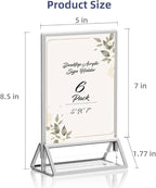 PPH-Sisy Clear Acrylic Sign Holder 5X7 - Image 2