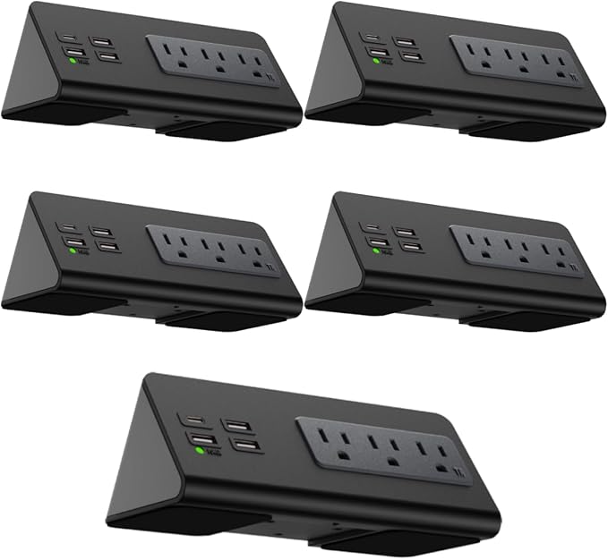 Kable Kontrol Desk Clamp Power Strip by KABLEKONTROL%C2%AE