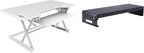 Rocelco 46" Large Height Adjustable Standing Desk Converter by Rocelco