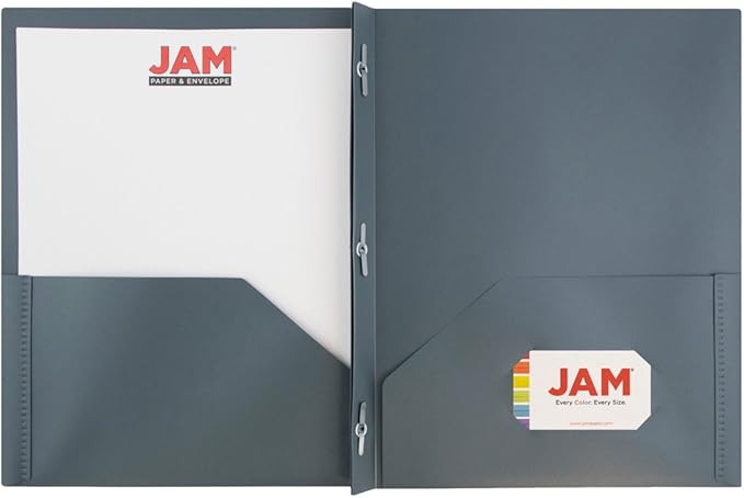 JAM PAPER Plastic Color POP Folders - Image 3