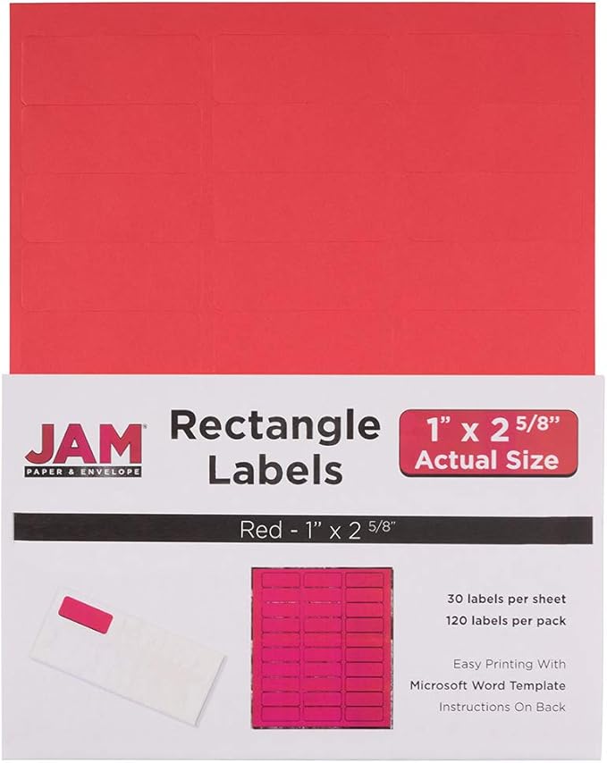 JAM PAPER Return Address Labels - Image 7