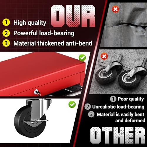 8 drawer rolling tool chest, 3-in-1 assembled tool, package contents
