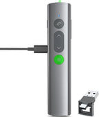 Wireless Presentation Clicker PowerPoint Remote: USB C A Presenter PPT Power by UBUYONE%C2%AE