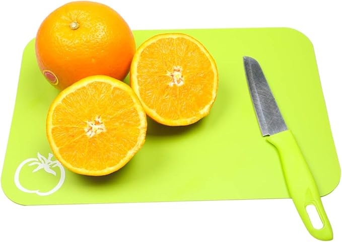 Carrollar Small Flexible Plastic Cutting Board Mats, 2 Pack Cutting Boards Mats - Image 5