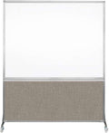 DivideWrite Mobile Whiteboard | Double Sided Dry Erase Board | Portable Office by VERSARE