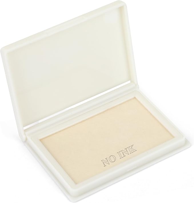 Dry Stamp Pad, 4 x 2.5 Inch Premium Quality Ink Pad by Hoiny