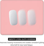 Auhoahsil Pink Mouse Pad, 12 x 10 Inch Square Mousepad, 3mm Thick Rubber Mouse - Image 4