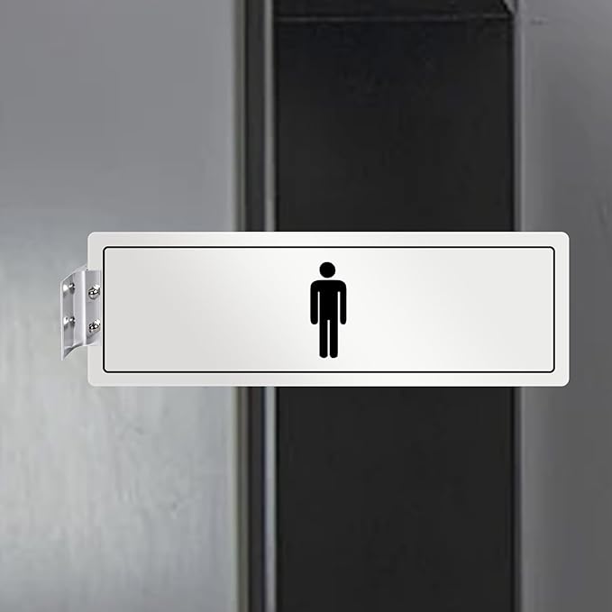 SINKAA Aluminum Corridor Sign Holder, 10 Pack Direct Sign Mount Bracket - Image 5