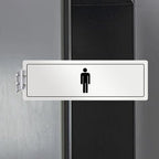 Aluminum Corridor Sign Holder, 10 Pack Direct Sign Mount Bracket, Design - Image 7