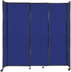 Versare Straightwall Sliding Portable Wall Partition | Freestanding Office by VERSARE