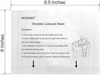 48PACK Paper Shredder Lubricant Sheets - Image 7