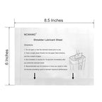 24PACK Paper Shredder Lubricant Sheets Shredder Oil Sheet - Image 3