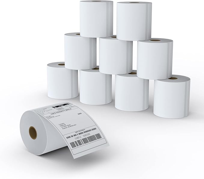 MFLABEL 4x6 Direct Thermal Shipping Labels by MFLABEL