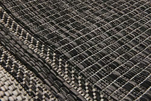 unique loom outdoor border collection area rug, package contents