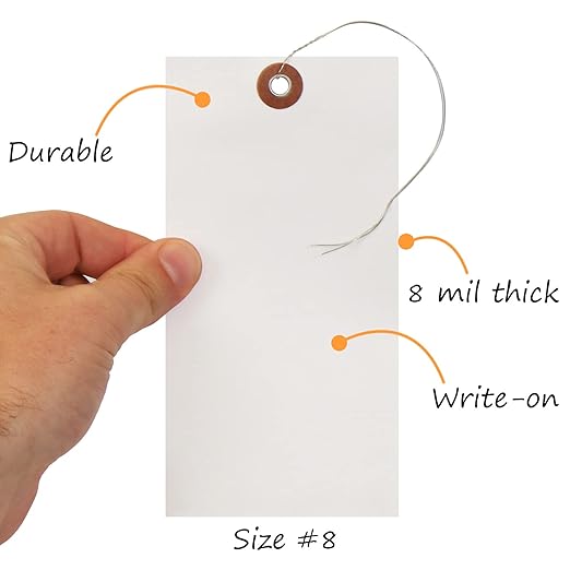 SmartSign Blank Tyvek Shipping Tags - Image 4